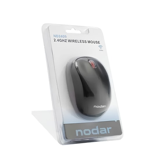 Hadron ND3409 Siyah Kablosuz Optik Mouse (NT-119024) - 1000 DPI, Bluetooth ve Wireless Bağlantı, 24 Ay Garanti