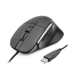 Hadron ND1209B Siyah Kablolu Optik Mouse (NT-119016) - 1000 DPI, 24 Ay Garanti, Ergonomik Ofis Tipi Mouse Ürünü