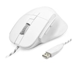 Hadron ND1209W Beyaz Kablolu Optik Mouse (NT-119014) - 1001-2000 DPI, 24 Ay Garanti, Ergonomik Ofis Tipi Mouse