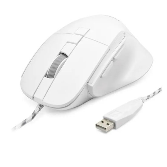 Hadron ND1209W Beyaz Kablolu Optik Mouse (NT-119014) - 1001-2000 DPI, 24 Ay Garanti, Ergonomik Ofis Tipi Mouse