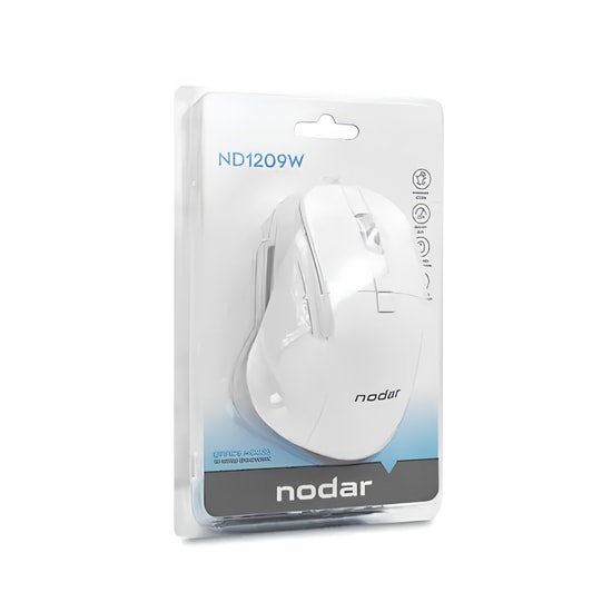 Hadron ND1209W Beyaz Kablolu Optik Mouse (NT-119014) - 1001-2000 DPI, 24 Ay Garanti, Ergonomik Ofis Tipi Mouse