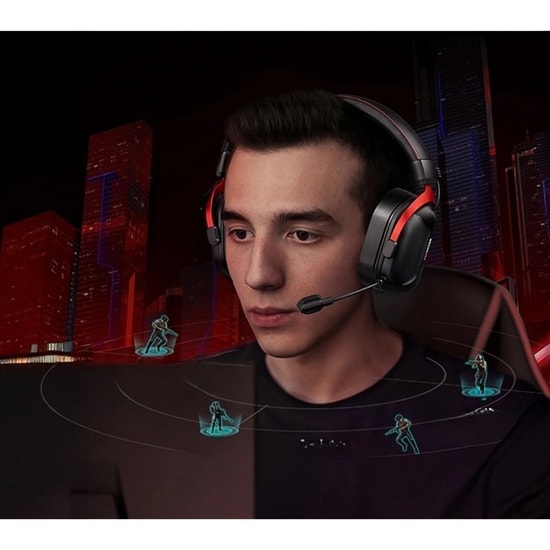 Hadron G888-SIYAH Kablolu Gaming Kulak Üstü Kulaklık - Mono Ses, 120cm Kablo, Dahili Mikrofon, 65 dB Ses Gücü
