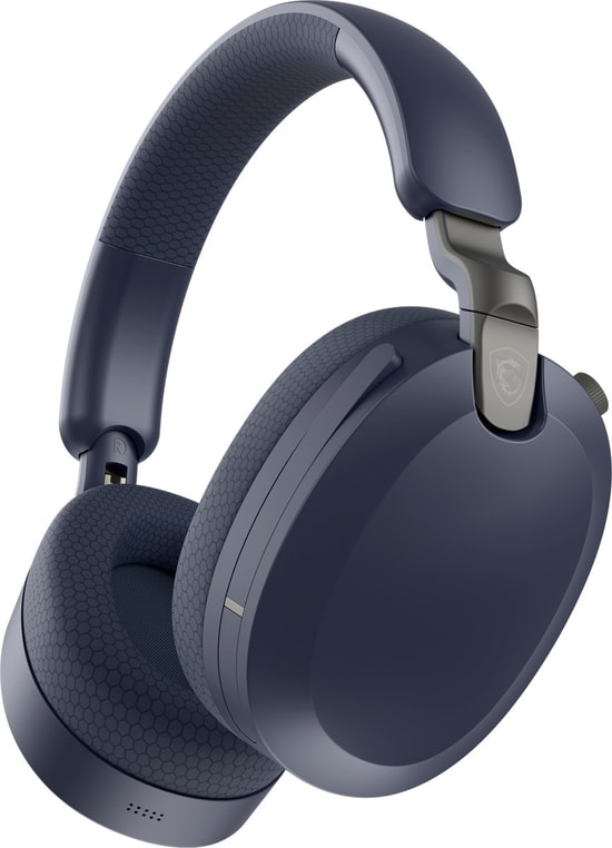 MSI GG Maestro 500 W Navy Oyuncu Kulaklığı (MAESTRO 500 W NAVY) - ANC, Bluetooth 5.4, 2.4GHz Kablosuz, 3.5mm Wired