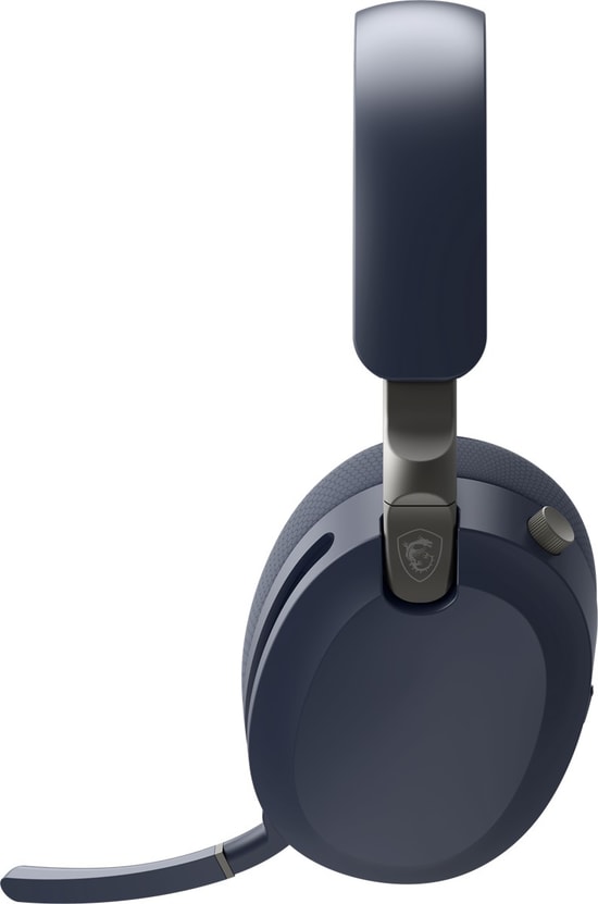 MSI GG Maestro 500 W Navy Oyuncu Kulaklığı (MAESTRO 500 W NAVY) - ANC, Bluetooth 5.4, 2.4GHz Kablosuz, 3.5mm Wired