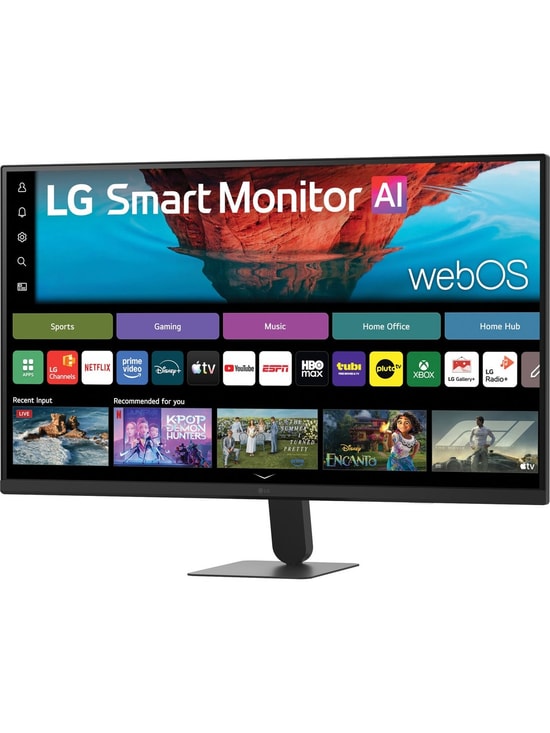 LG 32U701SB-B 31.5" 4K UHD Smart webOS Monitör - AI U7s, 3840x2160, 5ms, 60Hz, VA Panel, HDR10, Airplay 2, HDMI