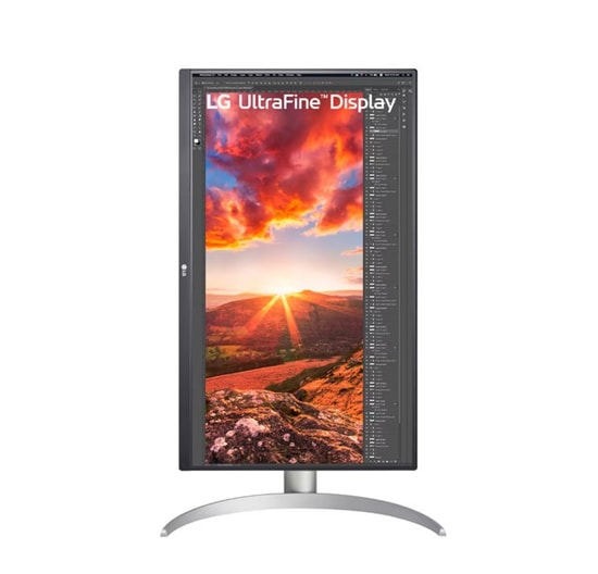 LG 27UP850K-W 27 4K UHD IPS Monitör - 3840x2160, 5ms, 60Hz, HDR400, USB-C, Vesa, Pivot, Yükseklik Ayarlı