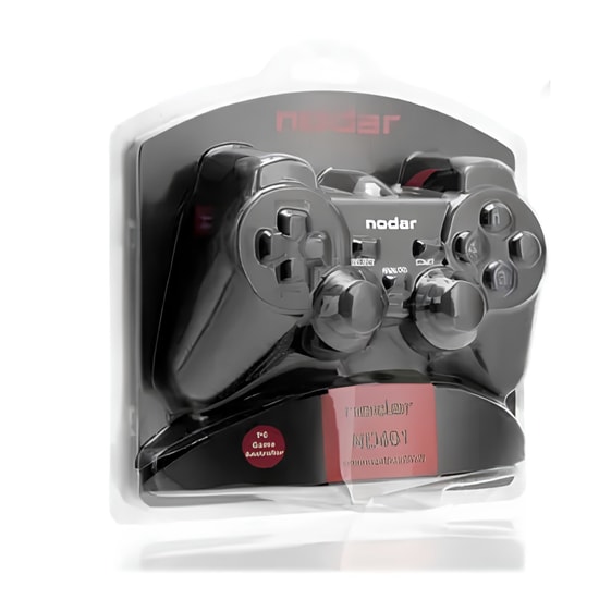 Hadron Nodar ND401 Siyah PS3 USB Kablolu Oyun Konsolu (NT-119011) - Titreşimli, USB Girişli, Ergonomik Gamepad