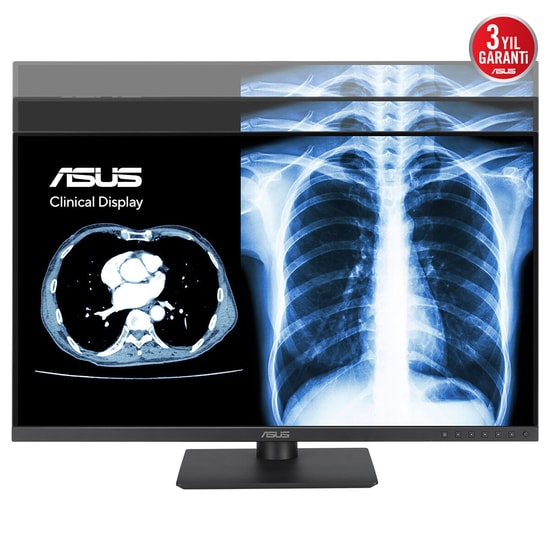 Asus MH2741A 27" 75Hz 5ms IPS Klinik Monitör - 2560x1440, 350 Nit, DICOM Part 14, Daisy Chain, Antibakteriyel Cap