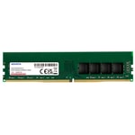Adata 16GB 3200MHz DDR4 CL22 Masaüstü RAM (AD4U320016G22-BGN) - 1.35V, UDIMM, Tek Modül, Siyah, Bulk Kutusuz Bellek