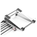 Codegen CDG-NSC401 7 in 1 Type-C Hub Notebook Standı - USB-C Docking Station, Macbook Uyumlu Çoklayıcı Hub
