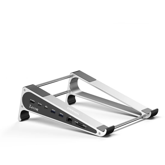 Codegen CDG-NSC401 7 in 1 Type-C Hub Notebook Standı - USB-C Docking Station, Macbook Uyumlu Çoklayıcı Hub