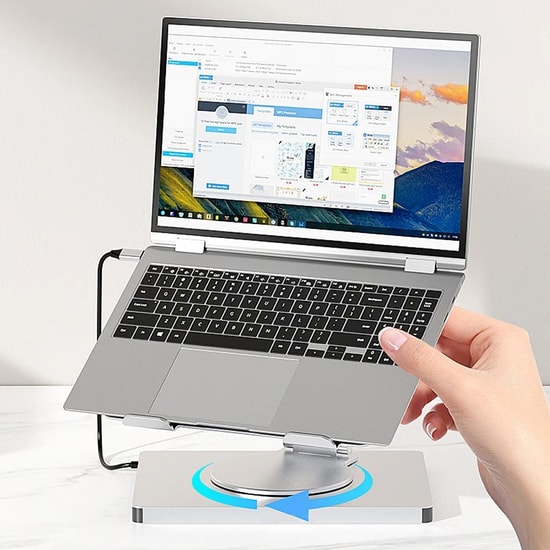 Codegen CDG-NSC101 10 in 1 Type-C Hub Notebook Standı - USB-C Docking Station, Macbook Uyumlu Çoklayıcı Hub
