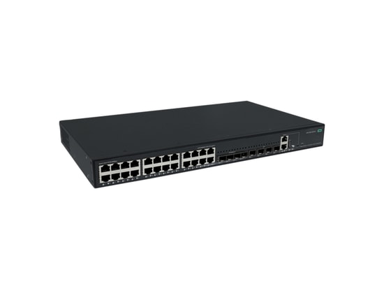 HPE Networking Comware 2150 24G PoE+ 4P S6X51A Switch - 24 Port Gigabit, 4 SFP, 405W PoE+, Yönetilebilir Katman 2