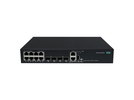 HPE Networking Comware 2150 8G 2F 2P S6X56A Switch - 8 Port Gigabit, 2 SFP, 2 SFP+, Yönetilebilir Katman 2 Anahtar