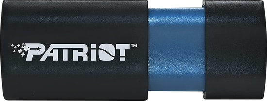 Patriot Supersonic Rage Lite 256GB USB 3.2 Flash Bellek (PEF256GRLB32U) - 120MB/s Okuma, Kapaksız Tasarım, Siyah