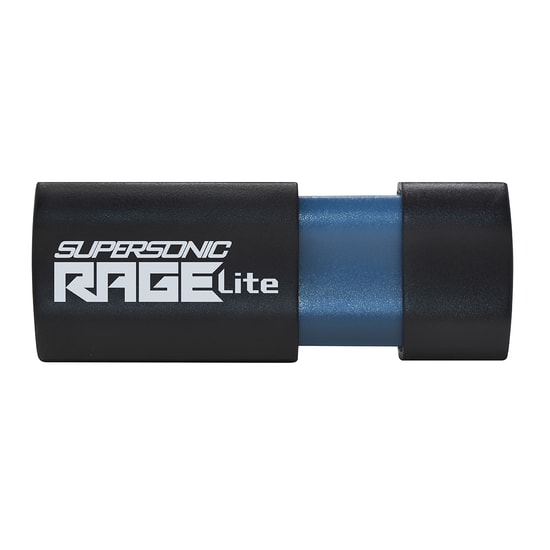 Patriot Supersonic Rage Lite 512GB USB 3.2 Flash Bellek (PEF512GRLB32U) - 120MB/s Okuma, Kapaksız Siyah Tasarım