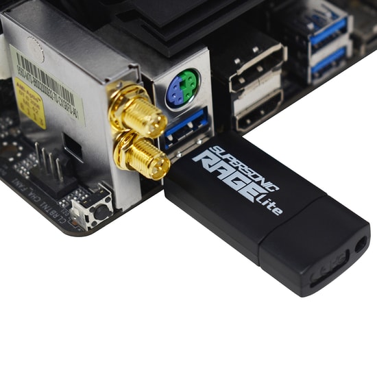 Patriot Supersonic Rage Lite 512GB USB 3.2 Flash Bellek (PEF512GRLB32U) - 120MB/s Okuma, Kapaksız Siyah Tasarım