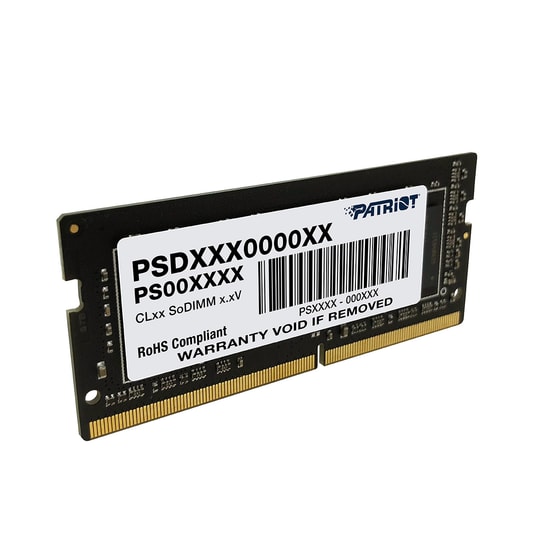 Patriot Signature Line 16GB 3200MHz DDR4 SODIMM Notebook RAM (PSD416G320081S) - CL22, 1.2V, Single Kit Bellek Modülü