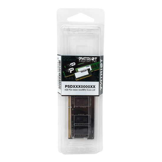 Patriot Signature Line 16GB 3200MHz DDR4 SODIMM Notebook RAM (PSD416G320081S) - CL22, 1.2V, Single Kit Bellek Modülü