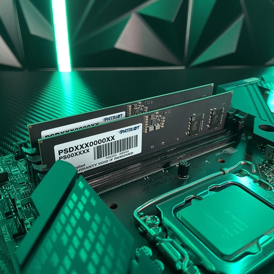 Patriot Signature Line 32GB 5600MHz DDR5 Ram (PSD532G56002) - CL46, 1.1V, Single Kit Masaüstü Bellek Modülü