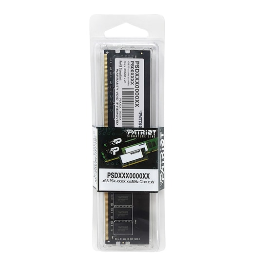 Patriot Signature Line 8GB 3200MHz DDR4 Ram (PSD48G32002) - CL22, 1.2V, Single Kit Masaüstü Bellek Modülü