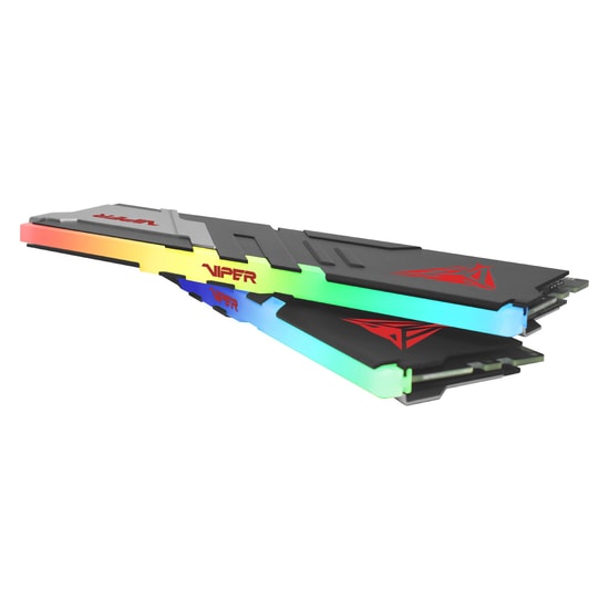 Patriot Viper Venom RGB 32GB (2x16GB) DDR5 6800MHz Gaming Ram PVVR532G680C34K - CL34, Soğutuculu Bellek Kit