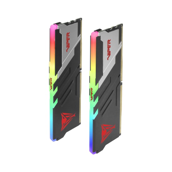 Patriot Viper Venom RGB 32GB (2x16GB) DDR5 6800MHz Gaming Ram PVVR532G680C34K - CL34, Soğutuculu Bellek Kit