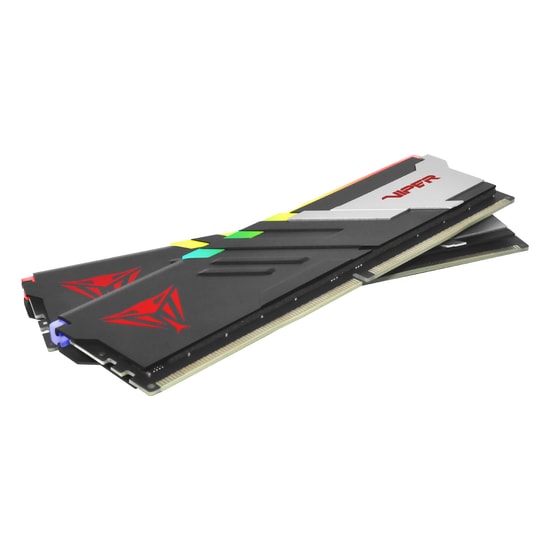 Patriot Viper Venom RGB 32GB (2x16GB) DDR5 6800MHz Gaming Ram PVVR532G680C34K - CL34, Soğutuculu Bellek Kit