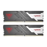 Patriot Viper Venom 64GB (2x32GB) DDR5 6000MHz Gaming Ram PVV564G600C30K - CL30, Soğutuculu Masaüstü Bellek Kit