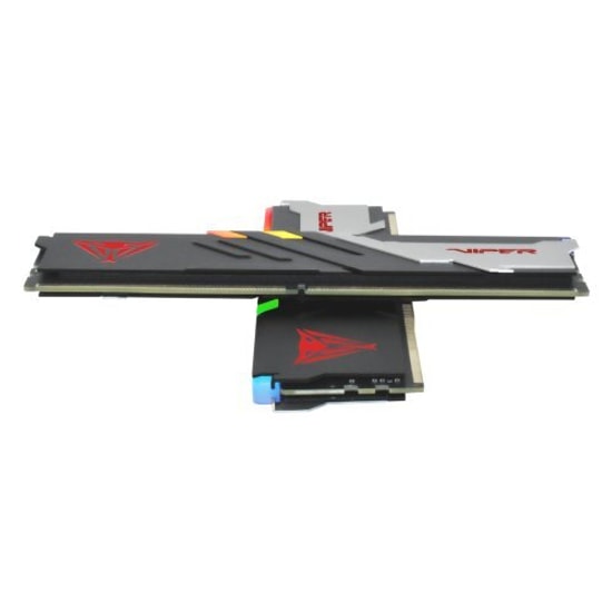 Patriot Viper Venom RGB 64GB (2x32GB) DDR5 5600MHz Gaming Ram PVVR564G560C40K - CL40, 1.1V, Soğutuculu Bellek