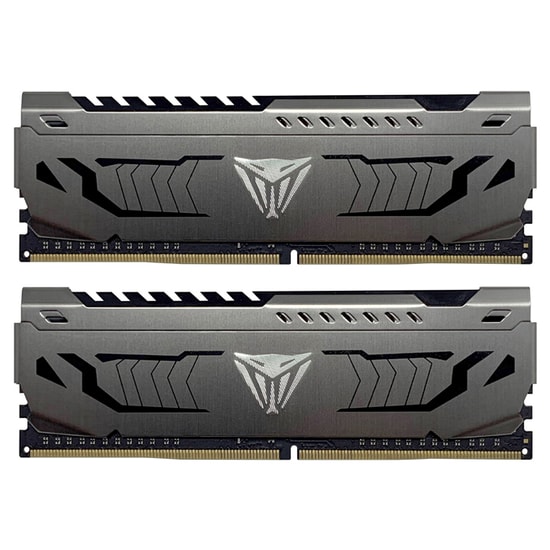Patriot Viper Steel 16GB (2x8GB) 3200MHz DDR4 Ram PVS416G320C6K - CL16, 1.35V, Alüminyum Soğutucu Gaming Bellek Kit