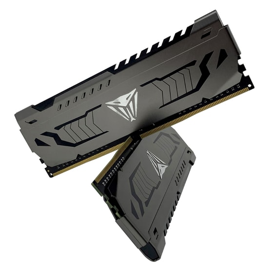 Patriot Viper Steel 16GB (2x8GB) 3200MHz DDR4 Ram PVS416G320C6K - CL16, 1.35V, Alüminyum Soğutucu Gaming Bellek Kit