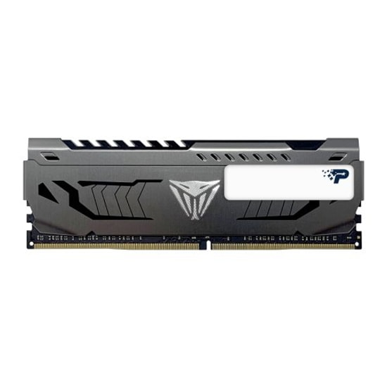 Patriot Viper Steel 8GB (1x8GB) 3200MHz DDR4 Ram PVS48G320C6 - CL16, 1.35V, Alüminyum Soğutucu, Gaming Bellek