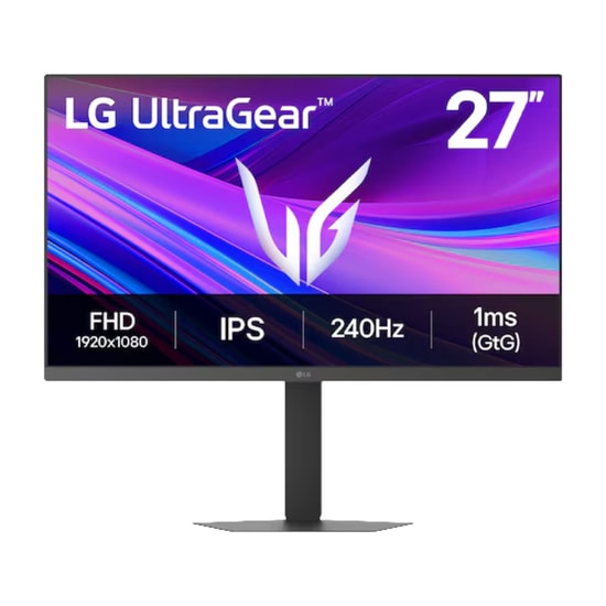 LG UltraGear 27G440A-B 27" 240Hz 1ms IPS Full HD Oyuncu Monitörü - G-Sync, HDR10, Pivot, HDMI 2.0, DisplayPort