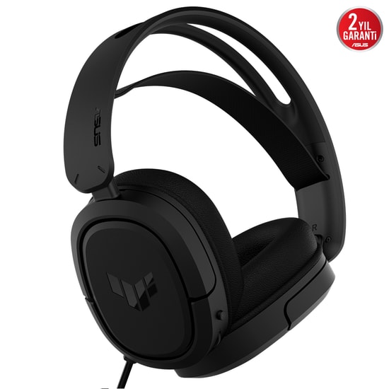 Asus TUF Gaming H1 Wireless Oyuncu Kulaklığı - 7.1 Surround, 2.4GHz Kablosuz, PC/PS5/Switch, 295g Hafif Tasarım