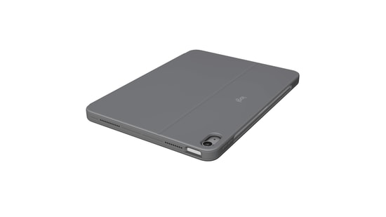 Logitech Combo Touch iPad Air 11 inç M2 Türkçe Klavyeli Kılıf (920-013126) - Aydınlatmalı, Smart Connector, Siyah
