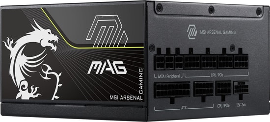 MSI MAG A1200PLS PCIE5 1200W 80+ Platinium Güç Kaynağı - ATX 3.1, PCIe 5.1 ve 12V-2x6 Bağlantılı Full Modüler PSU