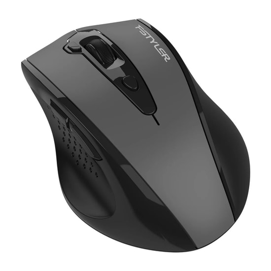 A4 Tech Fstyler FG55S-BLACK Siyah Sessiz Kablosuz Mouse - 3200 DPI, Optik, 7 Tuş, Sağ El, Ergonomik Tasarım, AA Pil