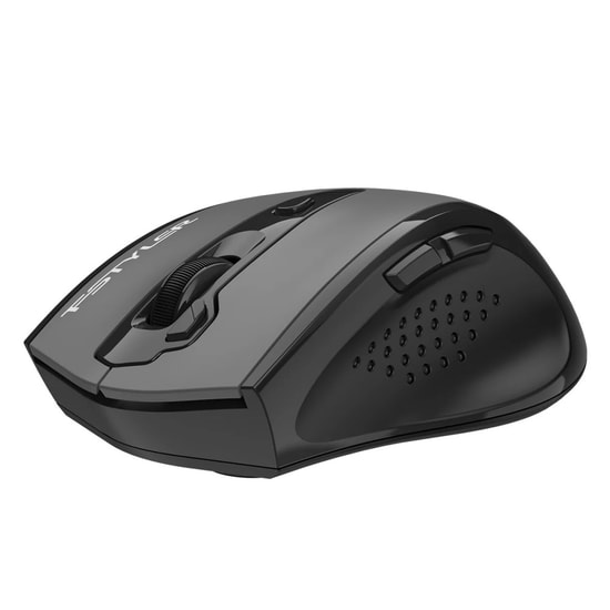 A4 Tech Fstyler FG55S-BLACK Siyah Sessiz Kablosuz Mouse - 3200 DPI, Optik, 7 Tuş, Sağ El, Ergonomik Tasarım, AA Pil