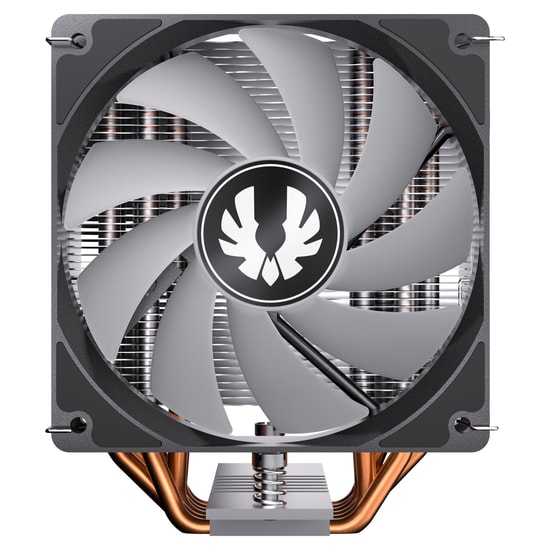 BitFenix E3 Air Cooler BFA-E3-6P120-AK-RP Kule Tipi İşlemci Soğutucu - 120mm Fan, 6 Bakır Isı Borusu, Siyah