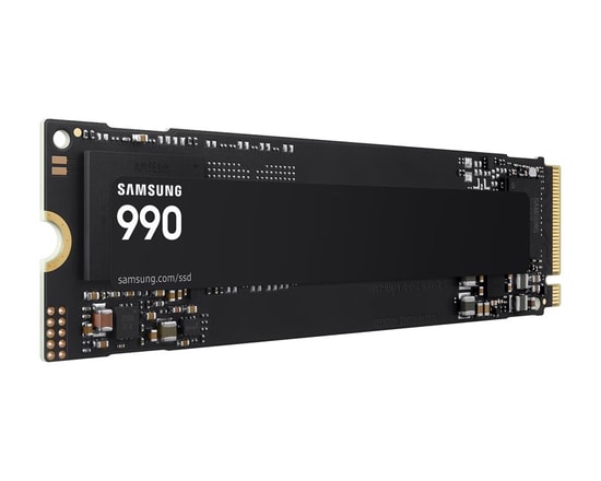 Samsung 990 1TB NVMe M.2 SSD (MZ-V9V1T0BW) - 7150/6450 MB/s Okuma Yazma, PCIe 4.0, V-NAND, HMB Önbellek Teknolojisi