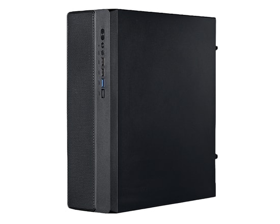 Frisby FC-S6315B 300W Slim Bilgisayar Kasası - Mini ITX, 1x USB 3.0, 3x USB 2.0, 1x 80mm Fan, 4x PCI, Siyah Renk