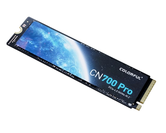 Colorful CN700 Pro 1TB M.2 NVMe SSD (CN700-1TB-PRO-7400MBS-6600MBS) - 7400MB/s Okuma, 6600MB/s Yazma, 3D NAND Teknoloji