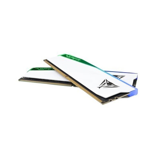Patriot Viper Elite 5 RGB 96GB (2x48GB) DDR5 6000MHz Ram PVER596G60C42KW - CL42, Beyaz Gaming Bellek Kiti