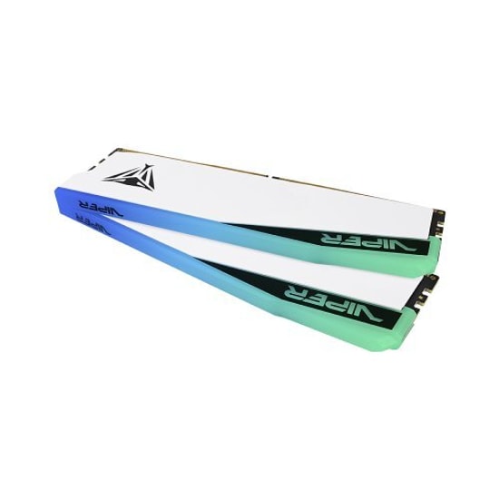Patriot Viper Elite 5 RGB 96GB (2x48GB) DDR5 6000MHz Ram PVER596G60C42KW - CL42, Beyaz Gaming Bellek Kiti