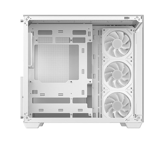 DeepCool CG530-4F-WH Beyaz Mid-Tower ATX Oyuncu Kasa - 4x ARGB Fan, Temperli Cam, 360mm Radyatör Desteği, Geniş İç Hacim