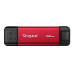 Kingston XS1000 2TB Taşınabilir SSD (SXS1000/2000G) - USB 3.2 Gen 2, 1050MB/s Okuma, 1000MB/s Yazma, Siyah Gövde