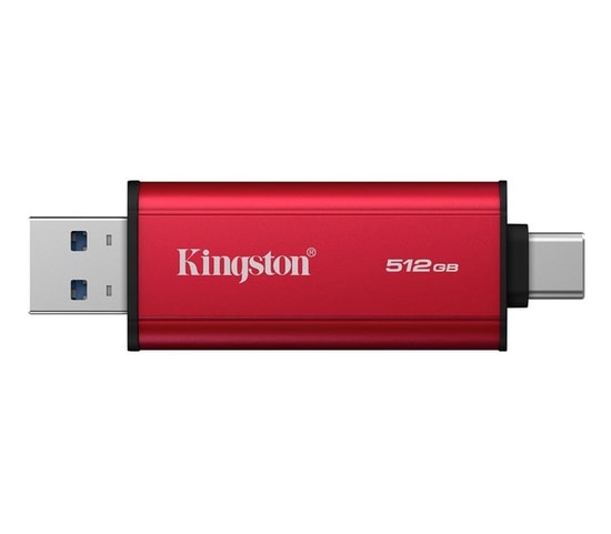 Kingston XS1000 2TB Taşınabilir SSD (SXS1000/2000G) - USB 3.2 Gen 2, 1050MB/s Okuma, 1000MB/s Yazma, Siyah Gövde
