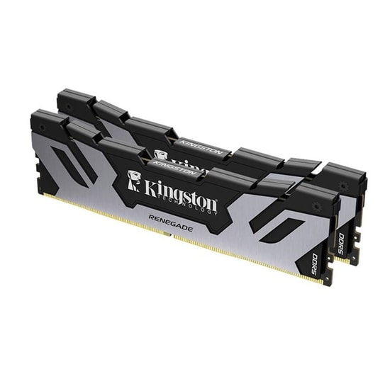 Kingston Fury Renegade 32GB (2x16GB) 8000MHz DDR5 RAM (KF580C38RSK2/32TR) - CL38, XMP & EXPO, Gümüş Kiti