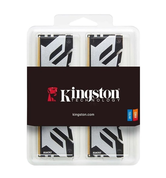 Kingston Fury Renegade 32GB (2x16GB) 8000MHz DDR5 RAM (KF580C38RSK2/32TR) - CL38, XMP & EXPO, Gümüş Kiti